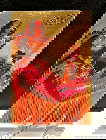 Macho Man Randy Savage  WWF 1994 Action Packed #39  Gold  WWE Wrestling