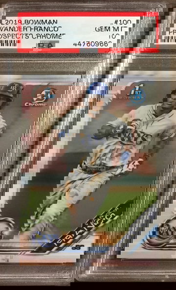 Wander Franco 2019 Bowman Chrome PSA 10