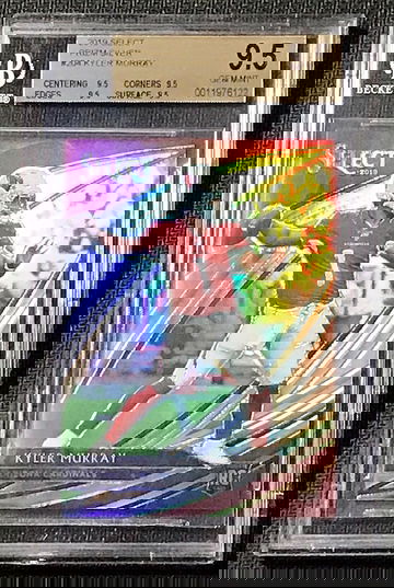 Kyler Murray 2019 Select Field Level Silver #204 BGS 9.5 True Gem (0011976122)