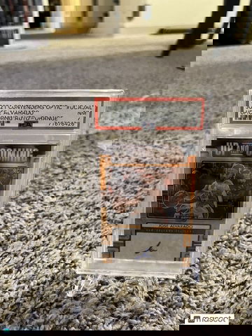 Jose Alvarado Up And Coming (RC) - Orange /25, Psa 7