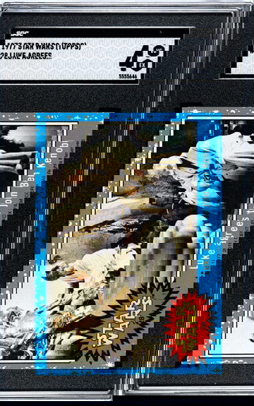 1977 Topps Star Wars Card #28, Luke agrees to join 