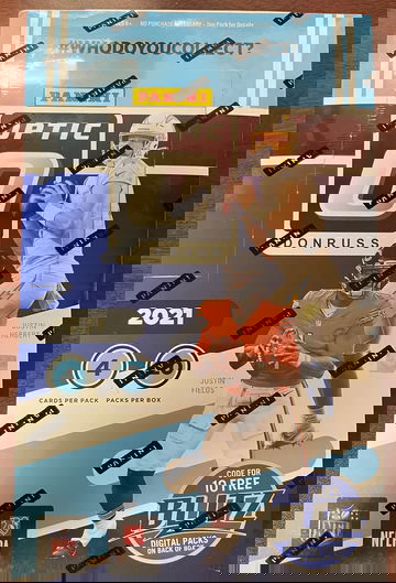 2021 PANINI DONRUSS OPTIC FOOTBALL HOBBY BOX - 1 AUTO PER BOX