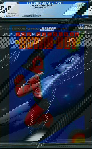 ORIGINAL ASTRO BOY #1, CGC 9.0 VFNM