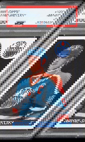 1985 Topps #120 Wayne Gretzky PSA 8