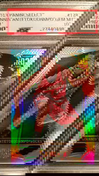 Giannis Antetokounmpo RC Select Silver Prizm