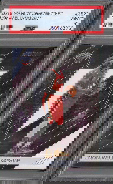 2019 Chronicles Recon Zion Williamson PSA 9