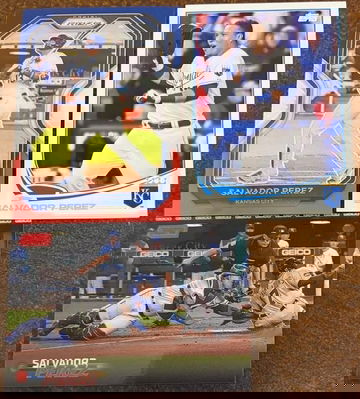 Salvador Perez 3 Card Lot