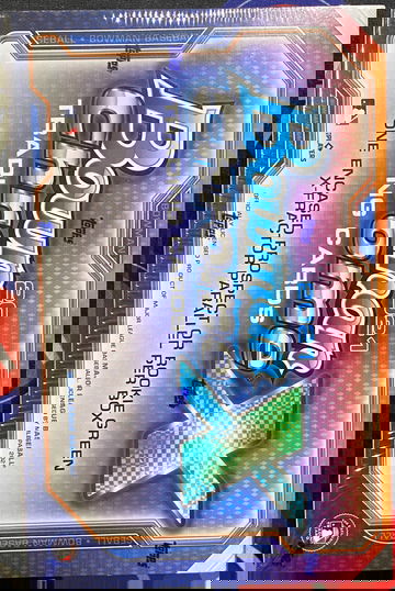 2021 Bowman Chrome X Baseball Hobby Box