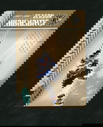 2005-06 Parkhurst Hockey Season Highlights Alexander Ovechkin #588