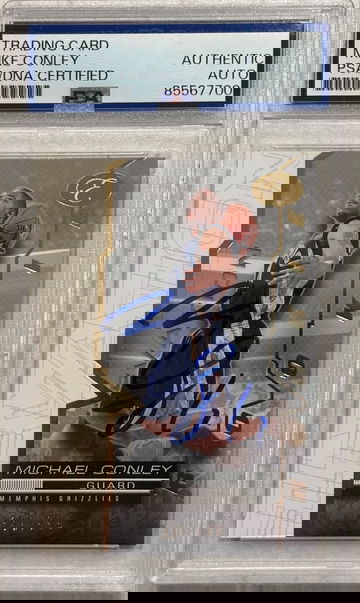 2008 Topps Elevation #85 Mike Conley Rookie /999 Signed PSA Authentic Auto RC Memphis Grizzlies 