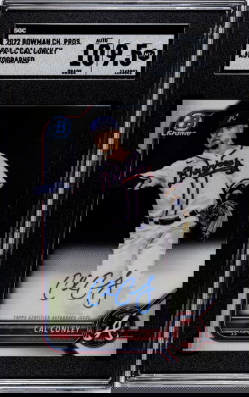 SGC 9.5 2022 Bowman Chrome Cal Conley Auto