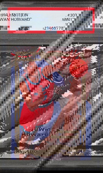 1994 E-Motion Juwan Howard #103 PSA 9