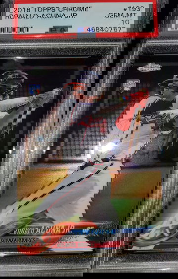 2018 Topps Chrome Ronald Acuna Jr. #193