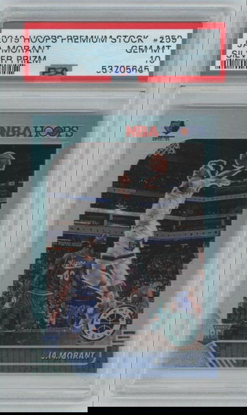 2019-20 Silver Prizm Ja Morant Rookie PSA 10 Grizzlies #259