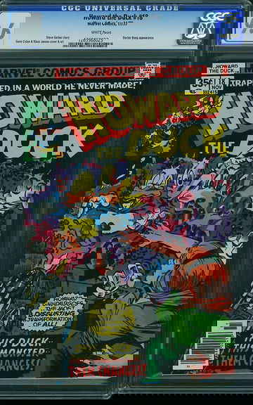 HOWARD THE DUCK #18, CGC 9.6 NM+