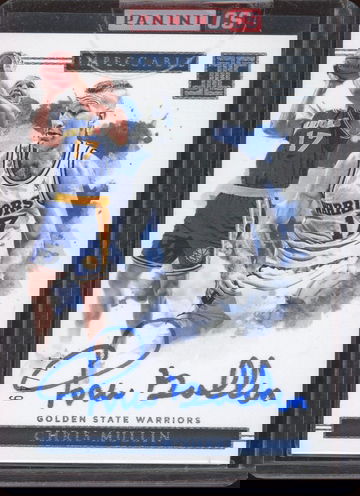 2018-19 Impeccable Chris Mullin 17/49 jersey number