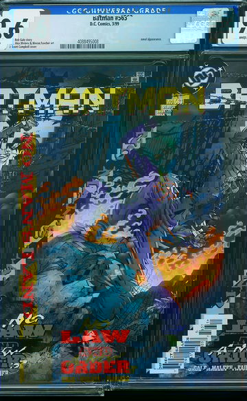 BATMAN #563, CGC 9.6 NM+