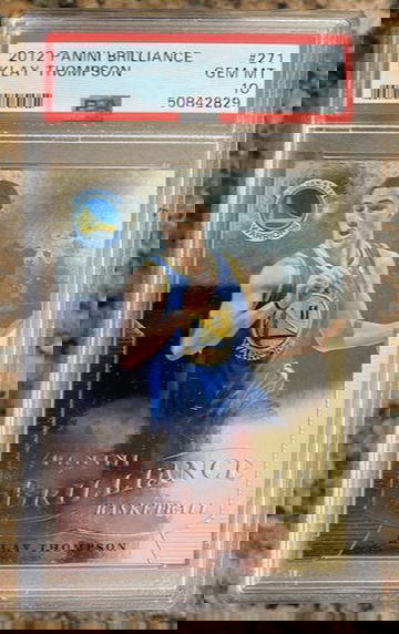 2012 Panini Brilliance Klay Thompson #271 PSA 10