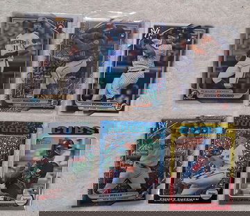 Baseball rookie card lot