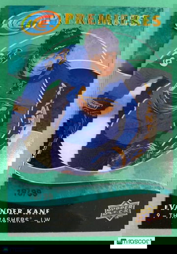 EVANDER KANE 2009 UPPER DECK ICE PREMIERES ROOKIE RC #/99