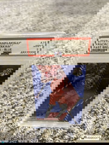 Pascal Siakam Mosaic Fast Break Blue, Psa 9