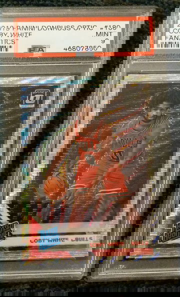Coby White 2019 donruss optic fanatics psa 9