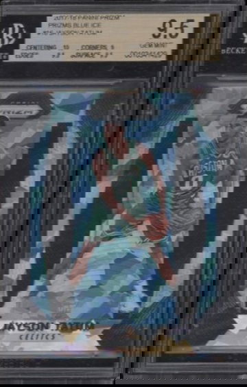 2017 Prizm Jayson Tatum blue ice