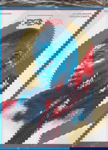 PSA Graded Card Monthly Price Guide Magazine December 2022 Kylian Mbappe Team France World Cup