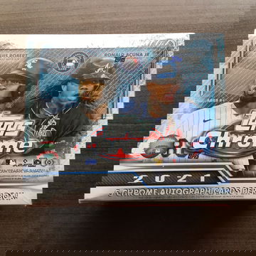 2021 Topps Chrome Jumbo Box