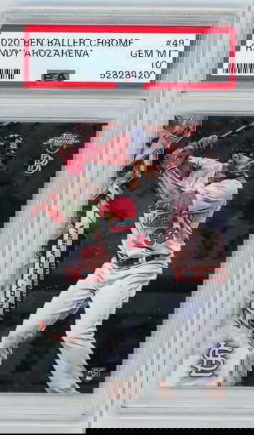 2020 Topps Ben Baller Chrome Randy Arozarena