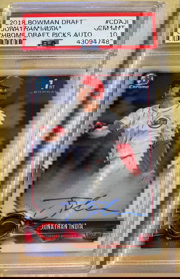 Jonathan India Bowman Chrome PSA 10