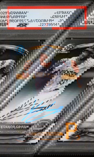 2025 Bowman Bowman Konnor Griffin #CPA-KG PSA 10