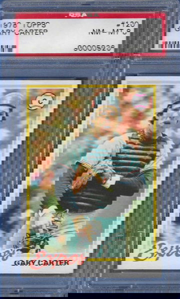 1978 Topps Gary Carter #120 *PSA 8* Montreal Expos New York Mets