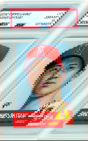 2018 Topps Living #7 Shohei Ohtani PSA 10 GEM MINT!