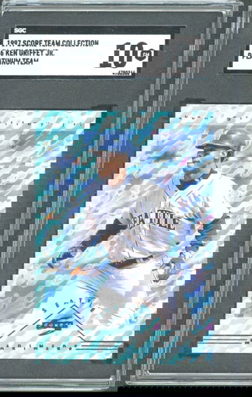 1997 Score Team Collections Platinum Team Ken Griffey Jr. SGC GEM MINT 10