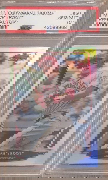 2013 Bowman Chrome Trout Refractor