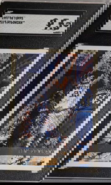 1997-98 Topps Tim Duncan #115 Rookie RC SGC 9.5