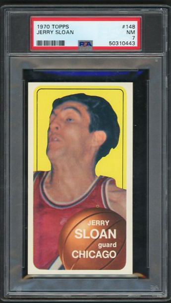 1970 Topps Jumbo Jerry Sloan #148 PSA 7 [BK-3A.1]