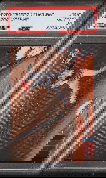 2020 Stadium Club Chrome Shohei Ohtani PSA 10 #145