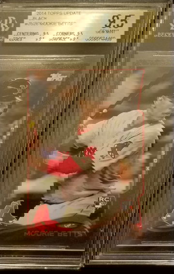 Mookie Betts pop 3, highest graded 