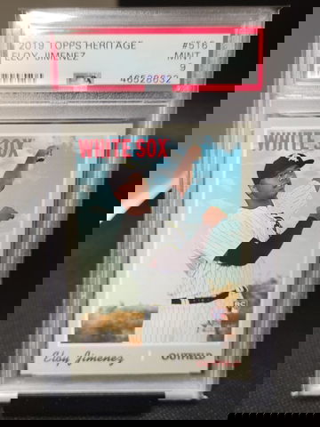 2019 Topps Heritage Eloy Jimenez PSA 9