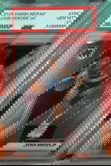 2019 Panini Mosaic Kevin Porter Jr 248 PSA 10 MINT