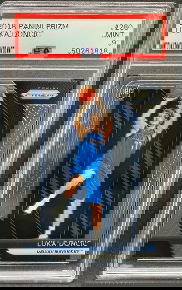 Luka Doncic 2018 Panini Prizm PSA 9