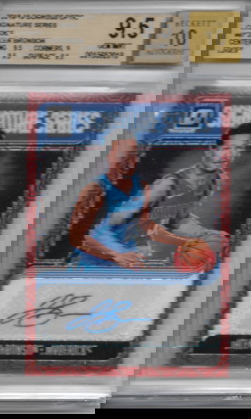 2018 Optic Signature Series JALEN BRUNSON RC #SG-JBS BGS 9.5 Gem Mint Rookie