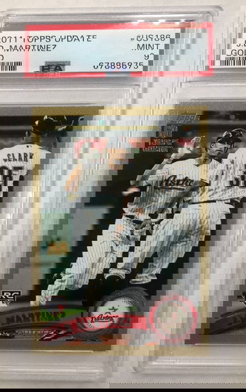 2011 Topps Update J.D. Martinez Gold PSA 9