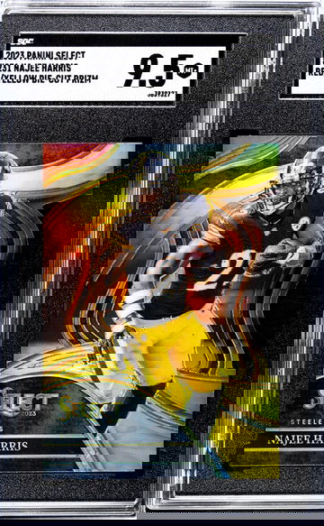 2023 Panini Select Red/Yellow Prizm Najee Harris #231 SGC 9.5