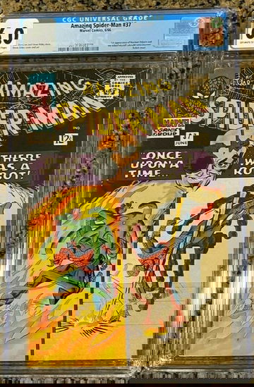 Amazing Spiderman 37 AMS37 1st Appearance Norman Osborn CGC 6.0 FINE