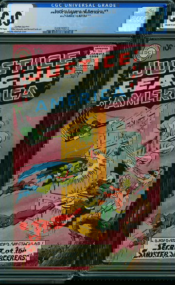 JUSTICE LEAGUE OF AMERICA #2, CGC 3.0 GVG