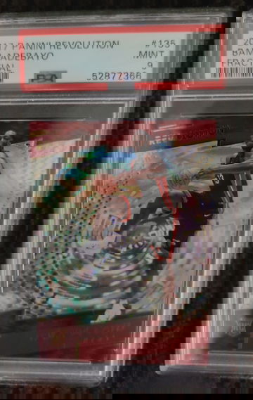 2017 Panini Revolution Fractial  Bam AdebayoPSA9