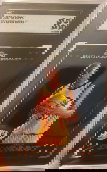 Kevin Durant 2007 Topps #112 SGC 8